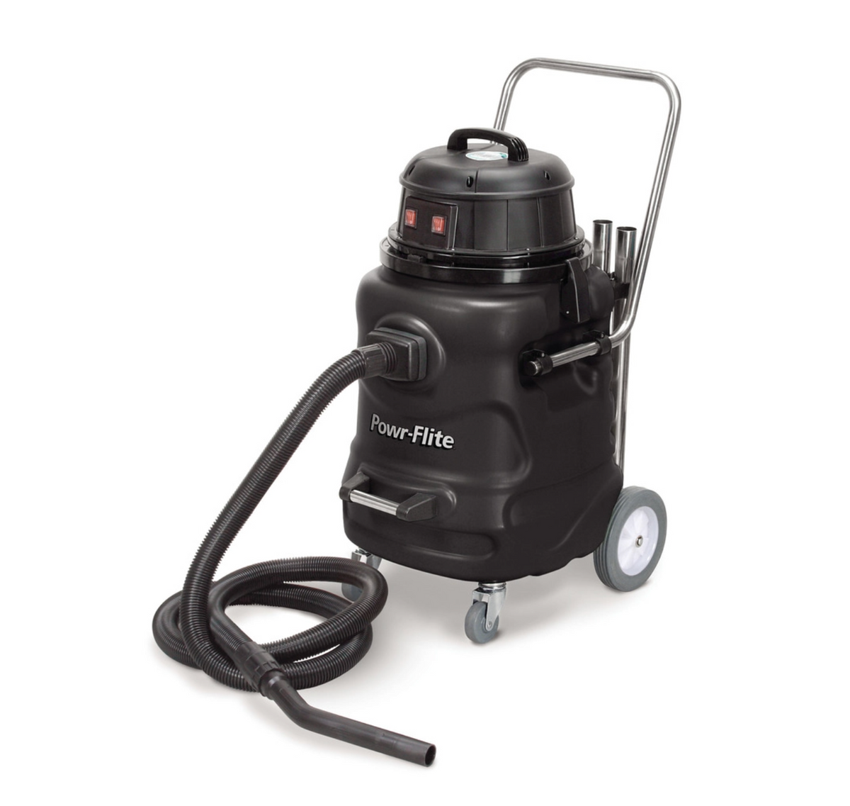 Powr-Flite Commercial Wet Dry Vacuum 20 Gallon Dual Motor with Poly Tank