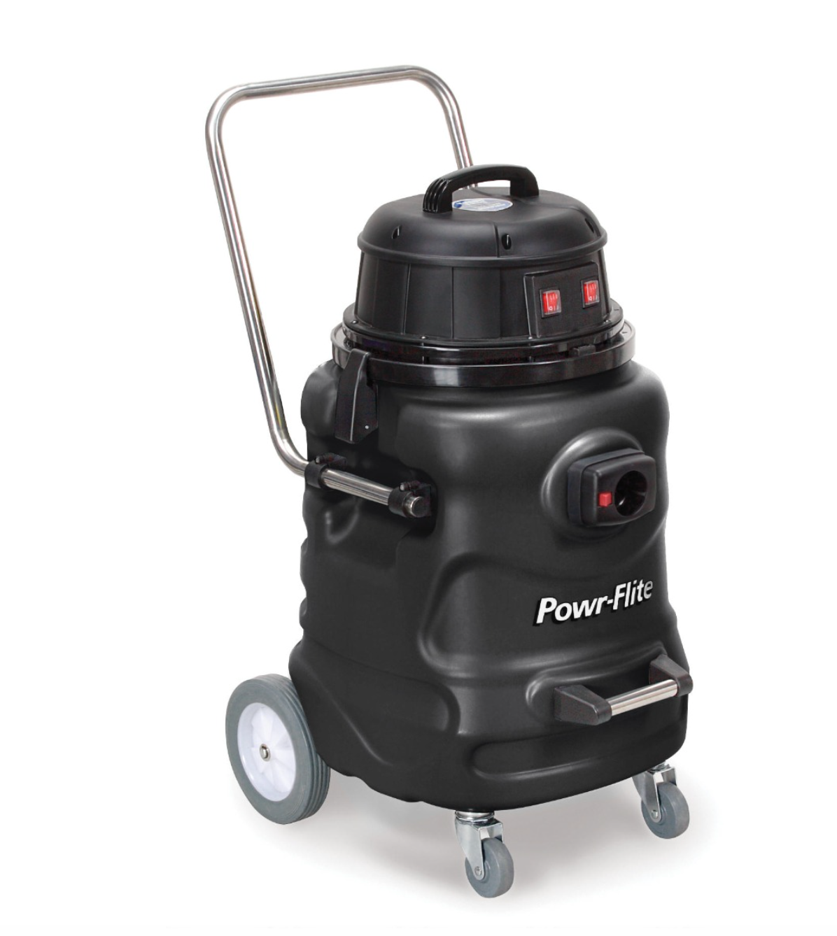 Powr-Flite Commercial Wet Dry Vacuum 20 Gallon Dual Motor with Poly Tank