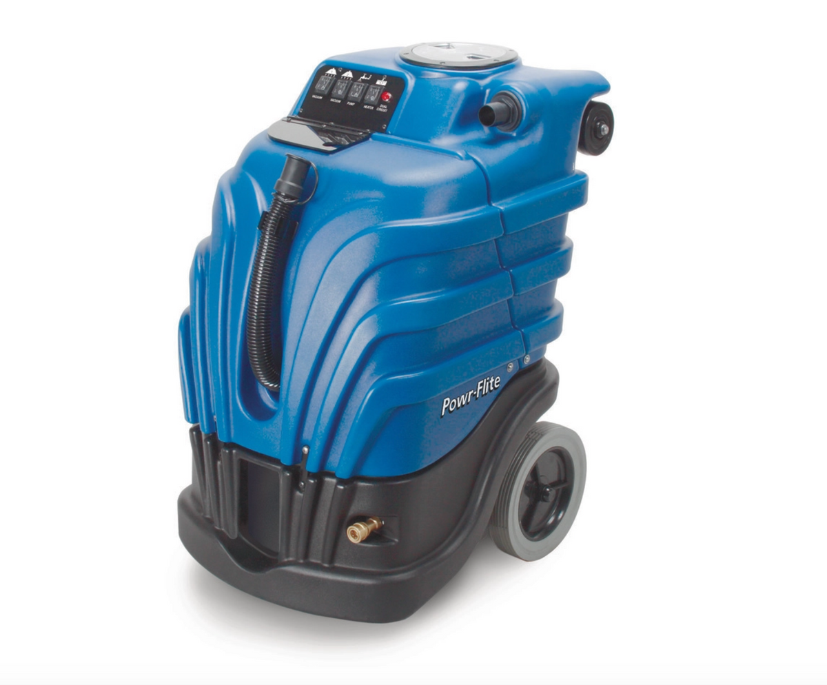 Powr-Flite Auto Detailing Carpet Extractor with Heater - 10 Gallon, 100 PSI