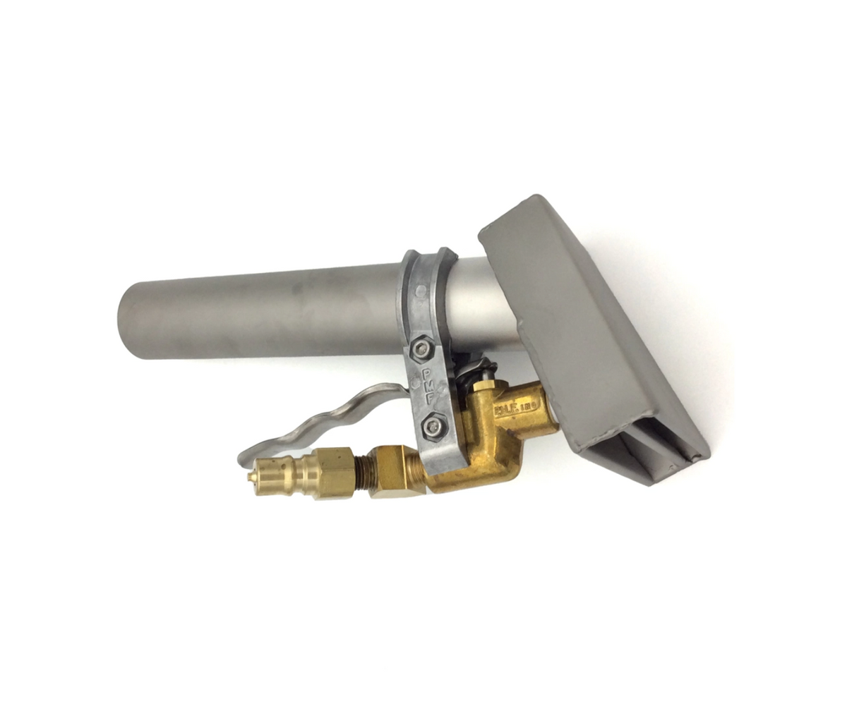 Powr-Flite Upholstery Tool with Double Chamber: 4" head, 1-1/2" tube