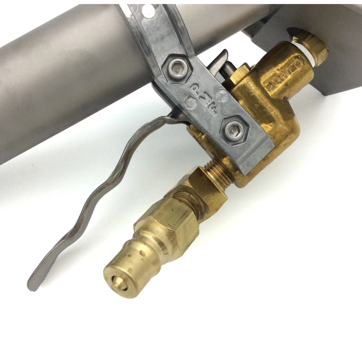 Powr-Flite Upholstery Tool with Double Chamber: 4" head, 1-1/2" tube