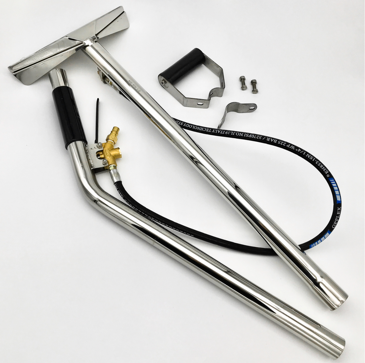 Powr-Flite® Single Jet Carpet Wand, 2 Piece, Fits Powr-Flite Extractors up to 500 PSI