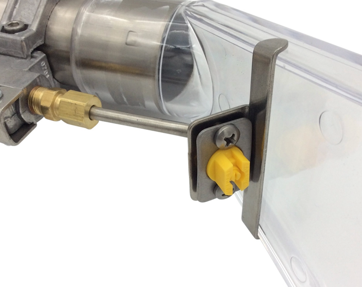 Powr-Flite Detail Tool - External Spray, 3-1/2" Plastic Head ,Max PSI 120