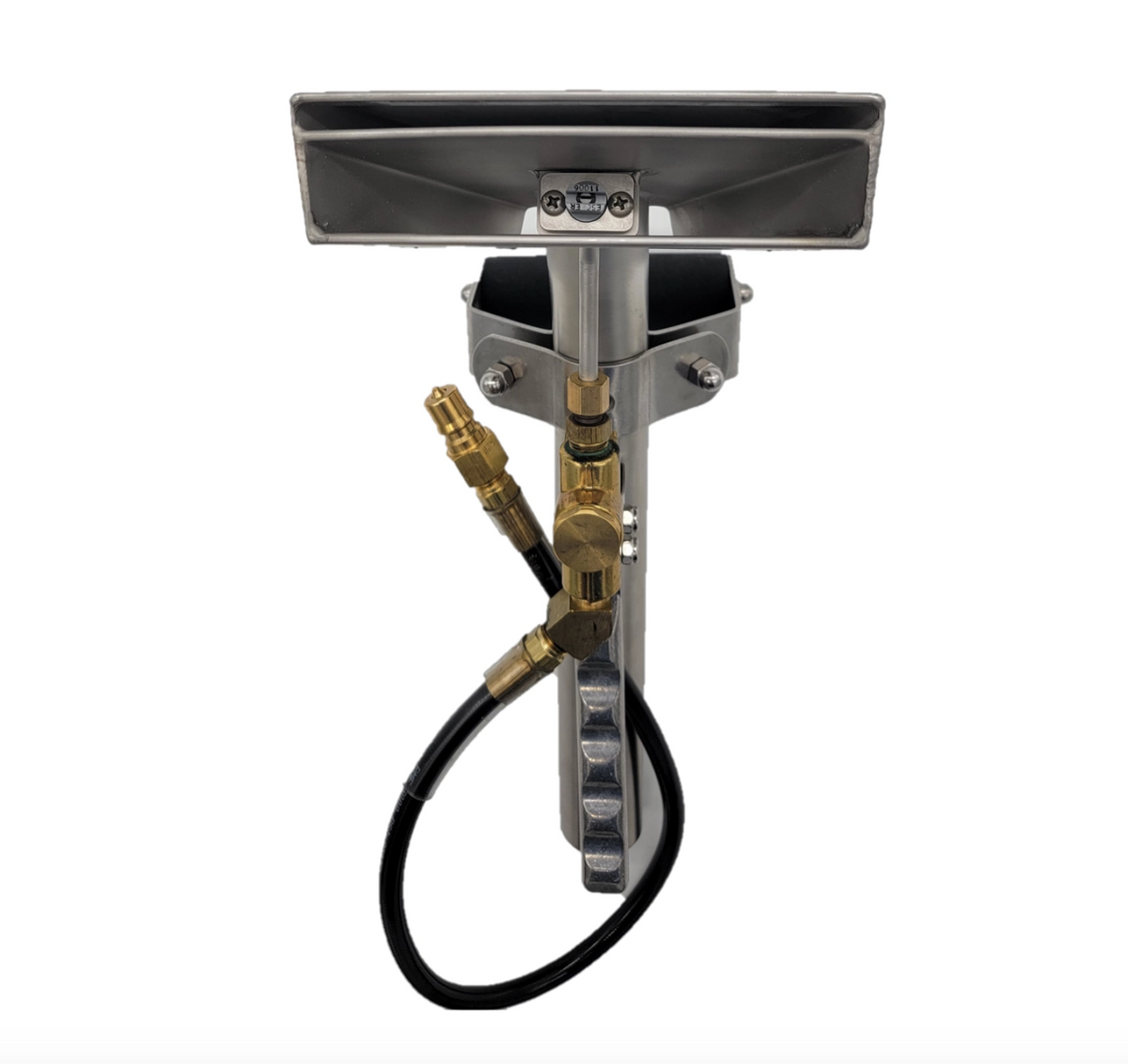 Powr-Flite Stair Tool, 6" Cleaning Head and 1-1/2" Stainless Steel Tube