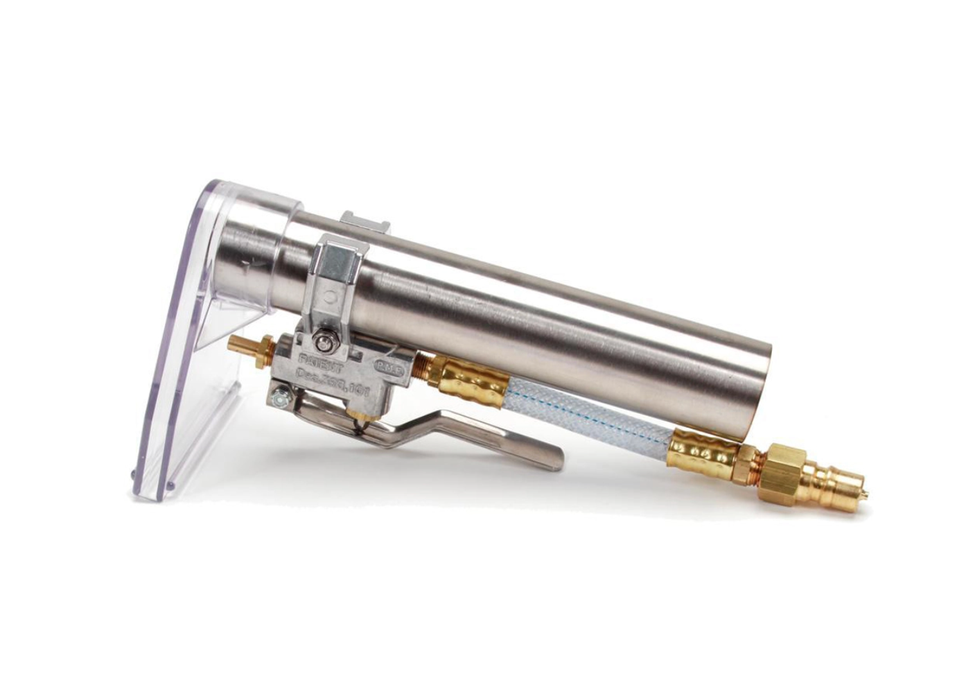 Powr-Flite Upholstery Tool: 1-1/2" Stainless steel tube 3-3/4" plastic head