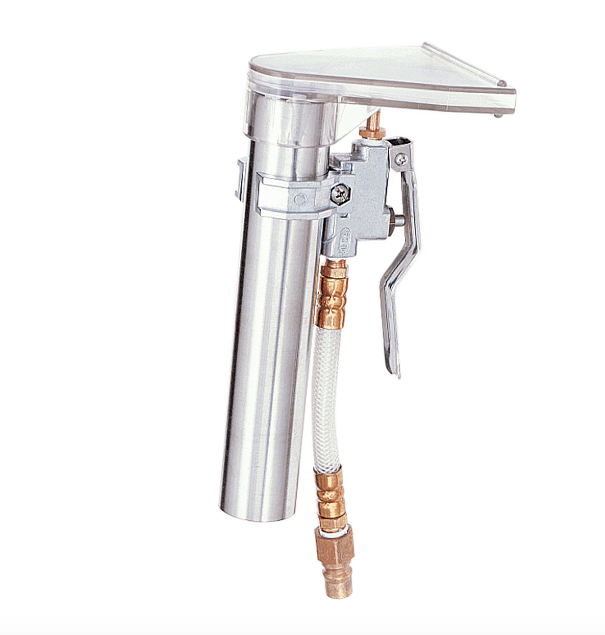 Powr-Flite Upholstery Tool: 1-1/2" Stainless steel tube 3-3/4" plastic head