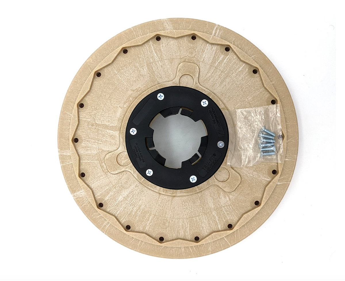 Powr-Flite 17" Tufted Pad Driver, Includes 1-1/4 riser and UP2P clutch plate