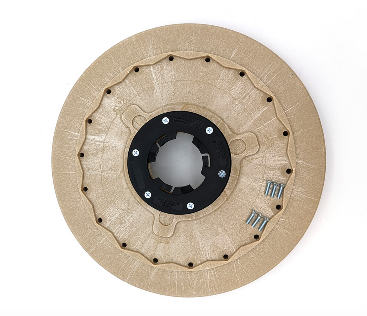 Powr-Flite 19" Tufted Pad Driver, Includes 1-1/4 riser and UP2P clutch plate