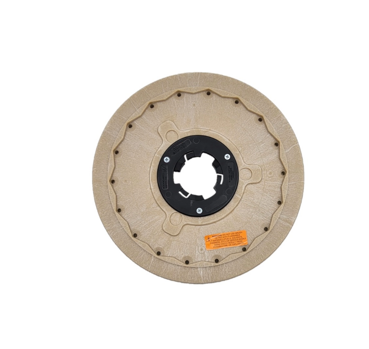 Powr-Flite 11" Shower Feed Carpet Brush, Fits 13" Floor Machine