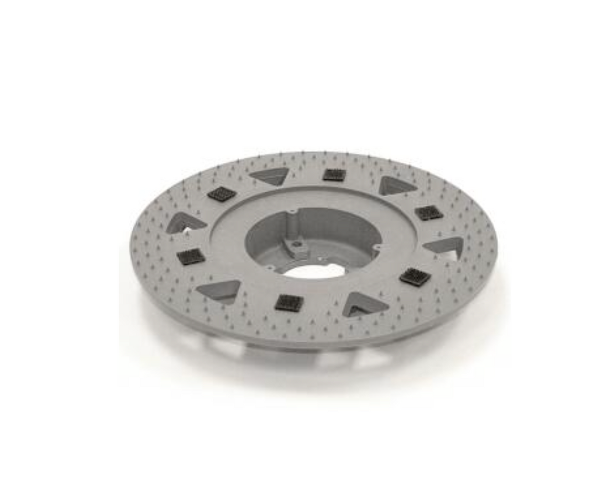 Powr-Flite 19" Economy Pad Driver with built in riser and UP2P clutch plate