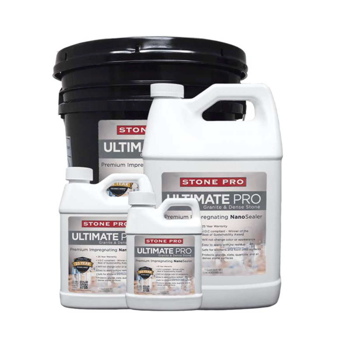 Stone Pro Ultimate Pro - Premium Sealer For Granite & Dense Stone - 55 Gallon