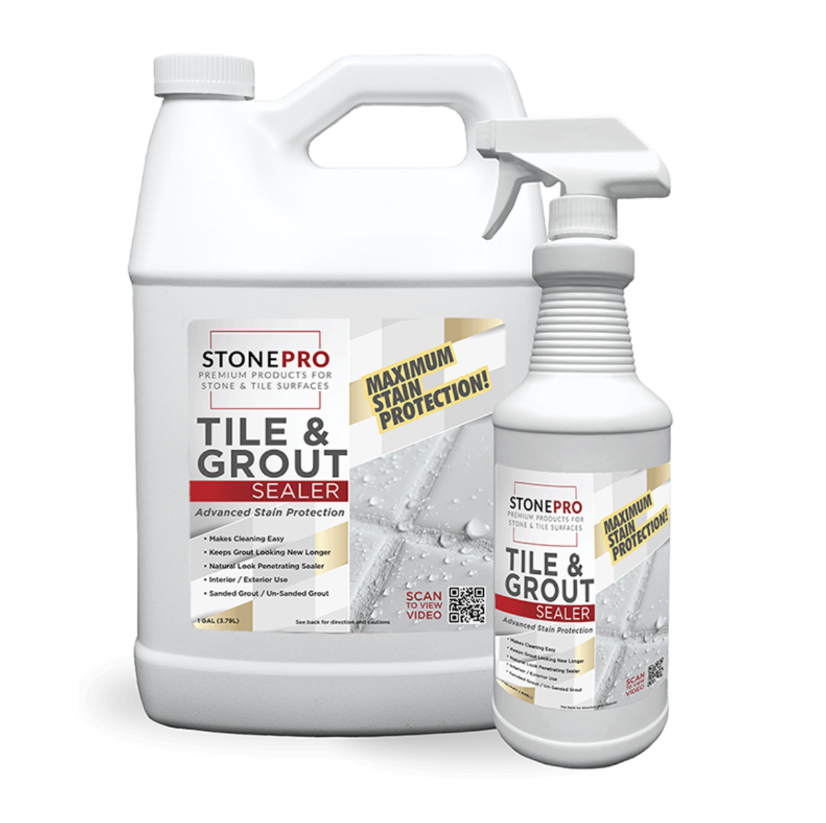 Stone Pro Tile &amp; Grout Sealer