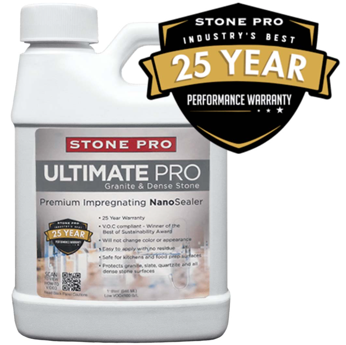Stone Pro Granite Countertop Warranty Care Kit