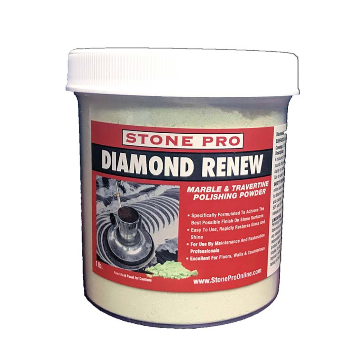 Stone Pro Diamond Renew Stone Polishing Powder
