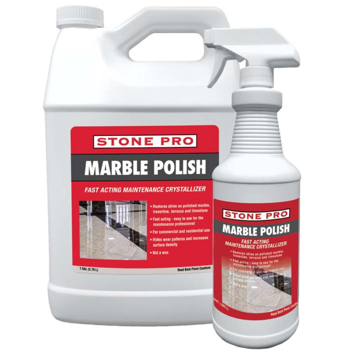 Stone Pro Marble Polish Maintenance Crystallizer