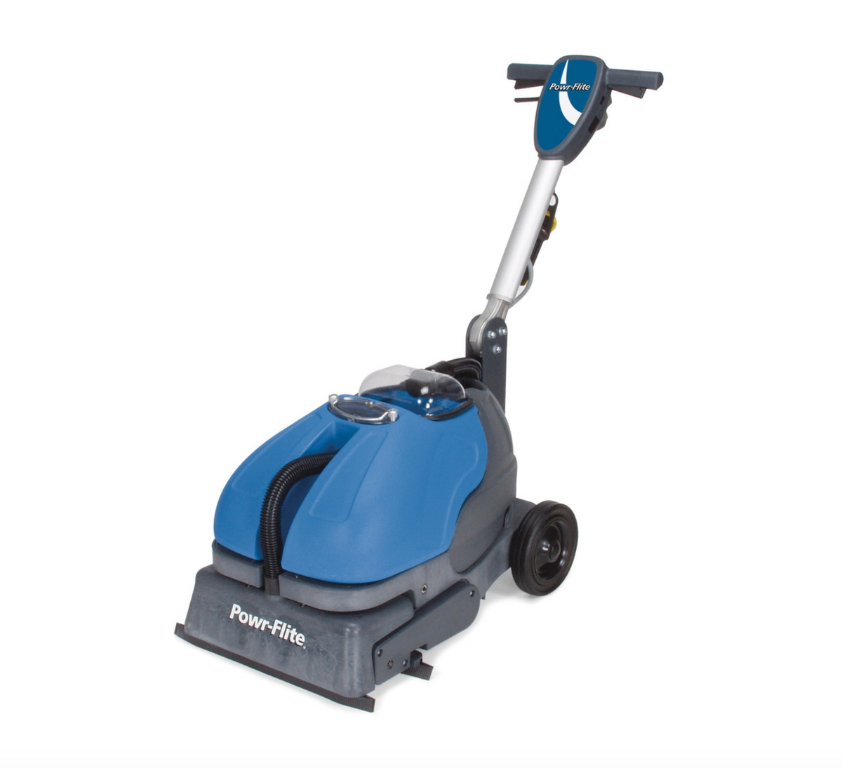 Powr-Flite Powr-Scrub CAS16 16" Corded Walk Behind Cylindrical Floor Scrubber - 4 Gallon