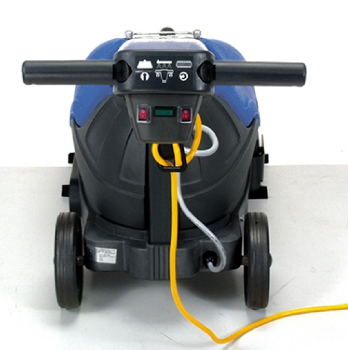 Powr-Flite Powr-Scrub CAS16 16" Corded Walk Behind Cylindrical Floor Scrubber - 4 Gallon