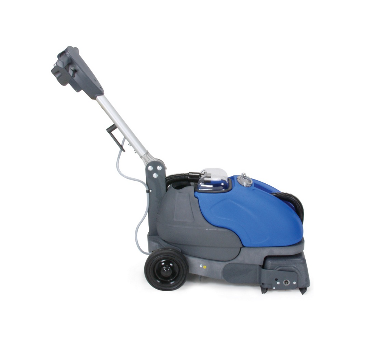 Powr-Flite Powr-Scrub CAS16 16" Corded Walk Behind Cylindrical Floor Scrubber - 4 Gallon