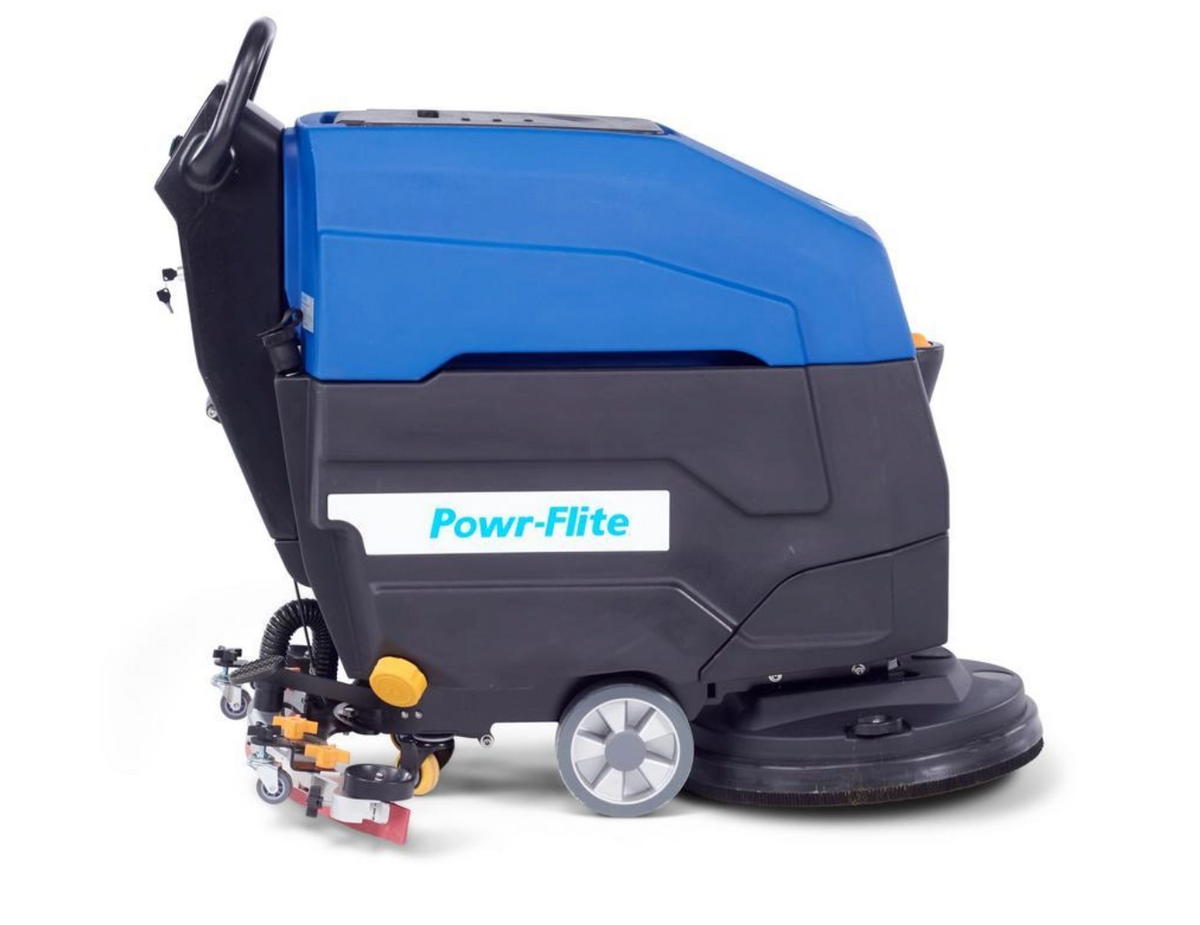 Powr-Flite Brush-Assist Walk Behind Scrubber 20"