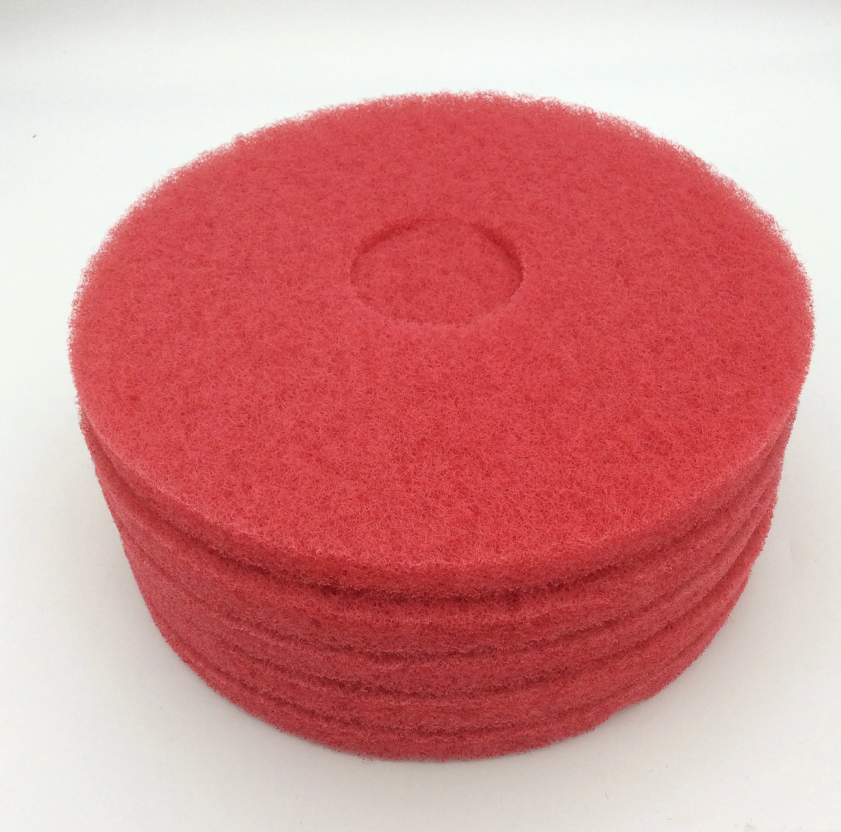 Powr-Flite Red Spray Buff Pad-13"