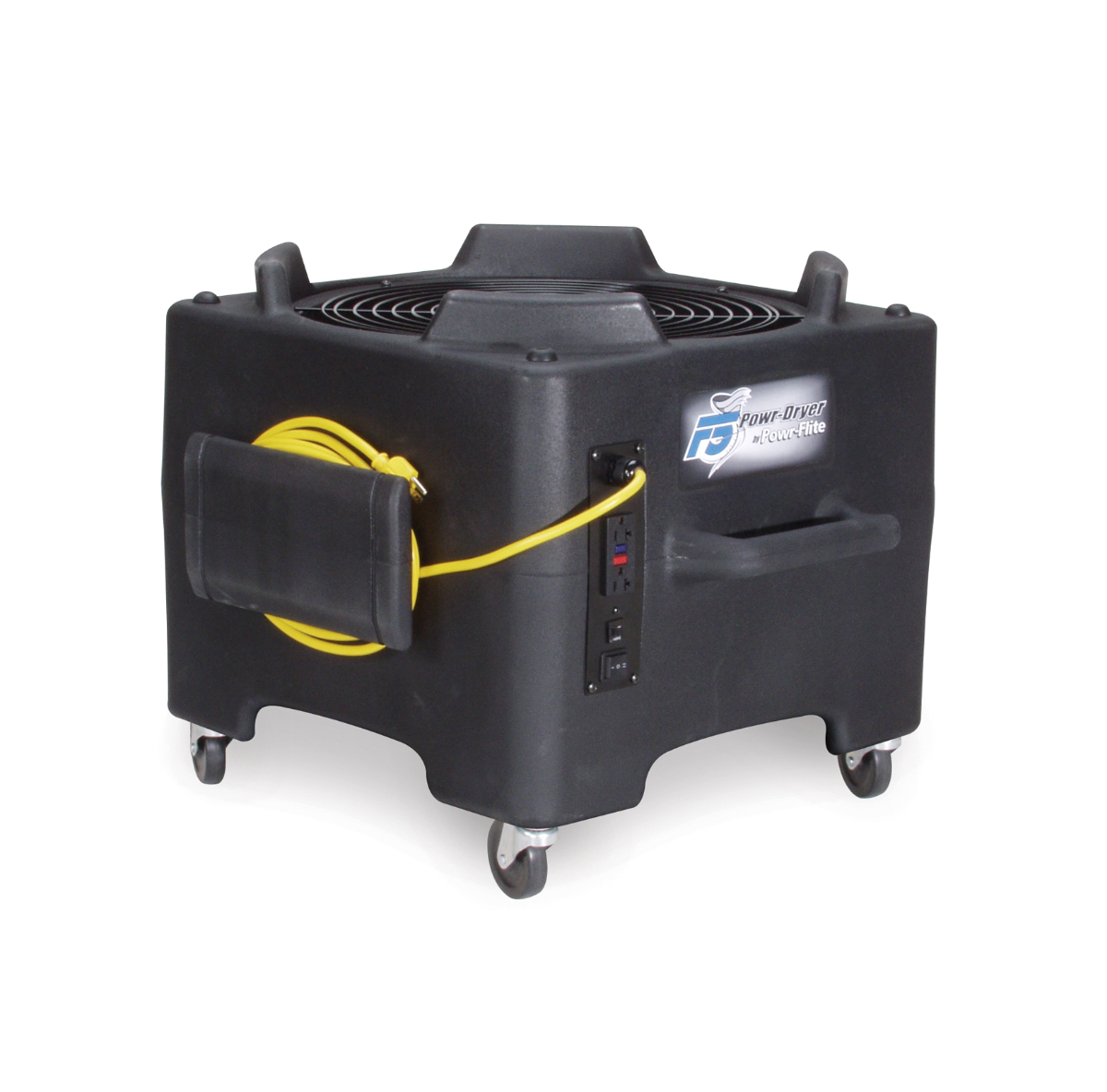 Powr-Flite Caster kit for PDF5 Axial Fan, Includes 4 casters