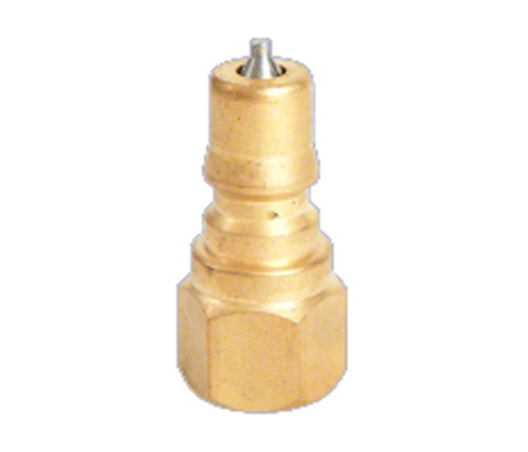 Westpak QD, Male 1/8" Brass, SS Poppet