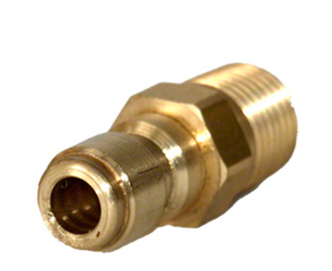 Westpak QD, ST Male 1/4" Male Thread Brass
