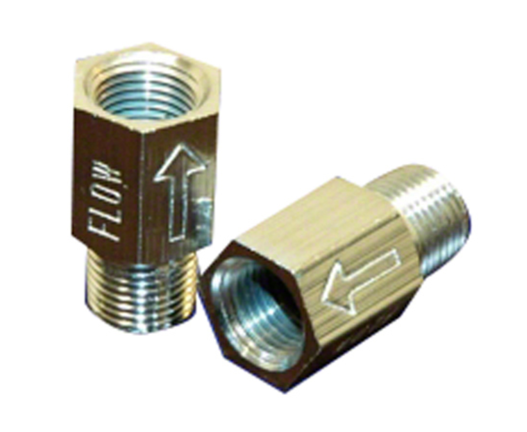 Westpak Check Valve 1/8" MXF 1/2" Long Chrome