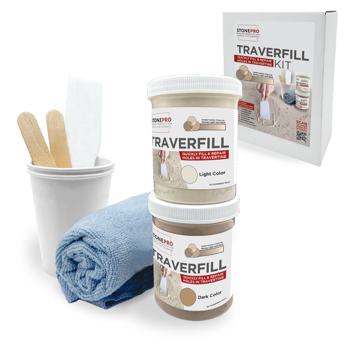 Stone Pro Traverfill Kit
