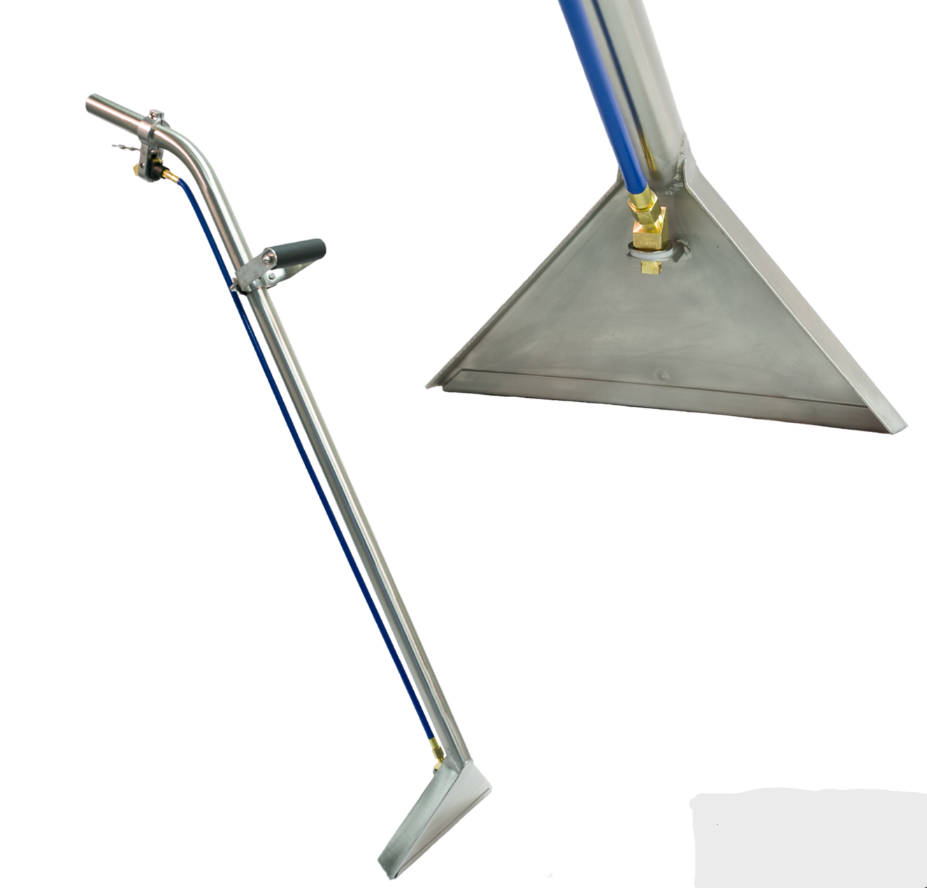 PMF 12"Wide Head Standard Wand ,1 Jet, 300PSI , Plastic Valve