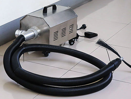 Flexible Shaft Air Duct Cleaning Equipment with Vacuum Port
