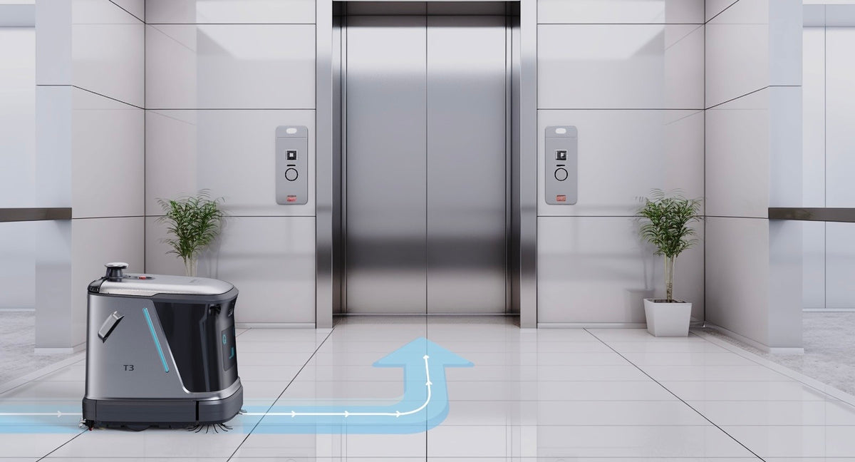 DryMaster Autonomous Robotic Floor Scrubber