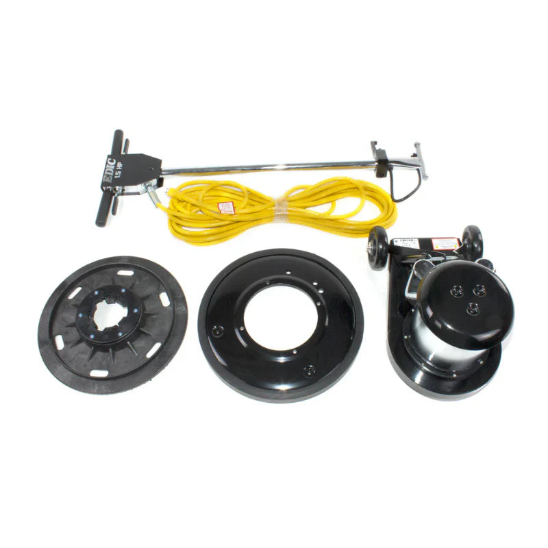 EDIC Saturn 20 Inch Low Speed Floor Buffer Machine w/ Pad Driver - 175 RPM