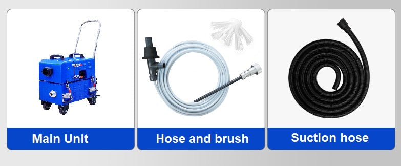 The Duct Smart Duct and Dryer Vent Cleaning Equipment with Brush and Vacuum System