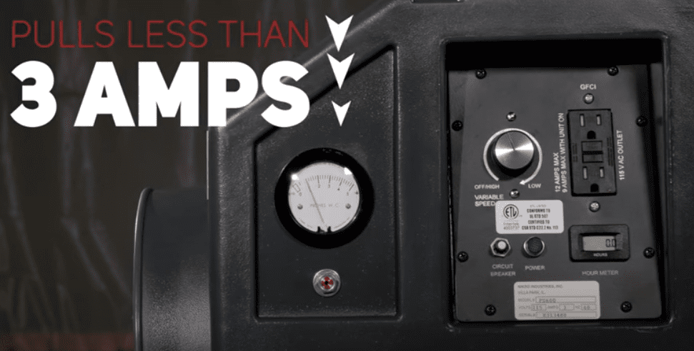 MINI POLY AIR SCRUBBER