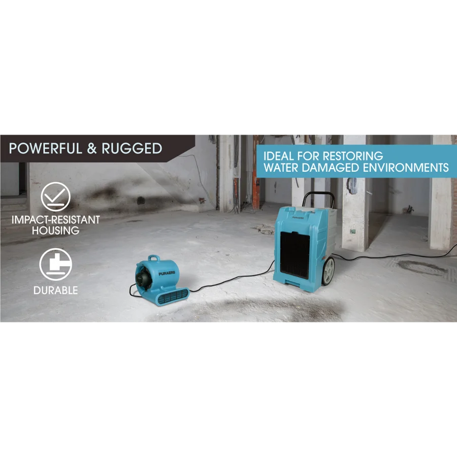 PURAERO 77/125 Pint Commercial LGR Dehumidifier