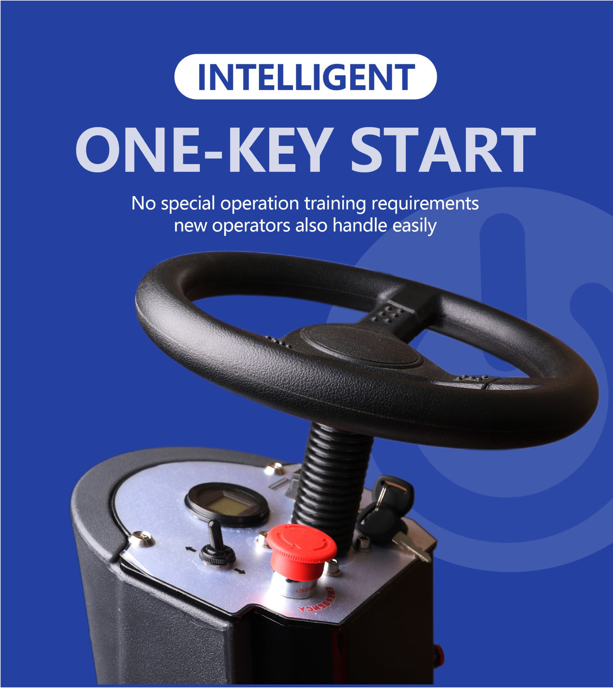 Ride-on 25 Gallon Industrial Floor Scrubber