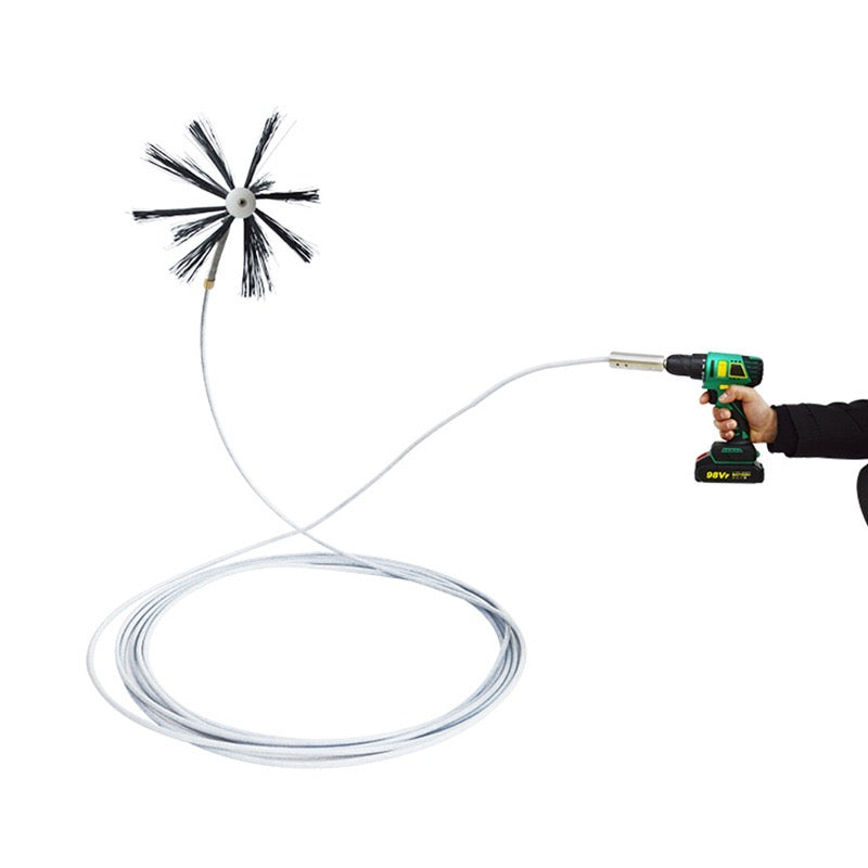 Drill Powered Duct Cleaning tool