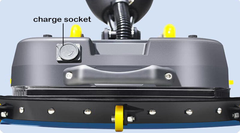 Cordless 16&quot; Commercial Dual Brush Floor Cleaner, Scrubber and Buffer