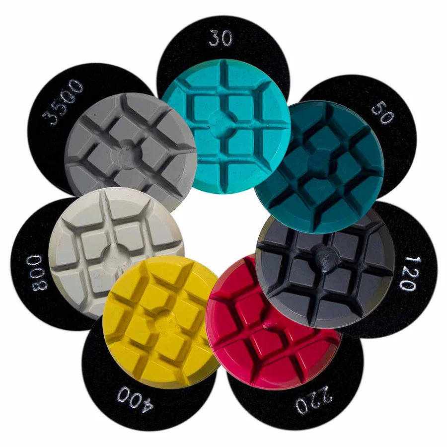 Stone Pro 3" 3mm Marble &amp; Travertine Restoration Diamonds