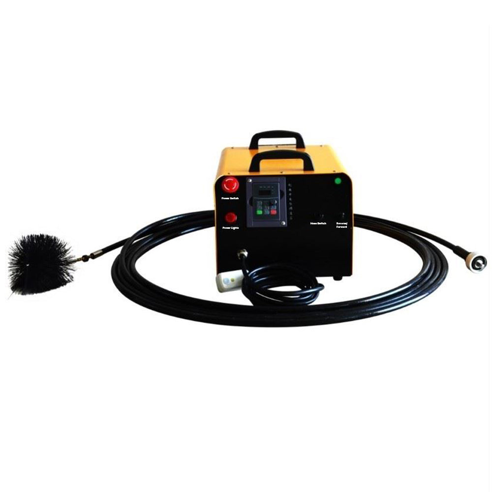 Dryer Vent Cleaning Equipment With Tool Kit & Rotary Brush Kit - DryMaster  Systems