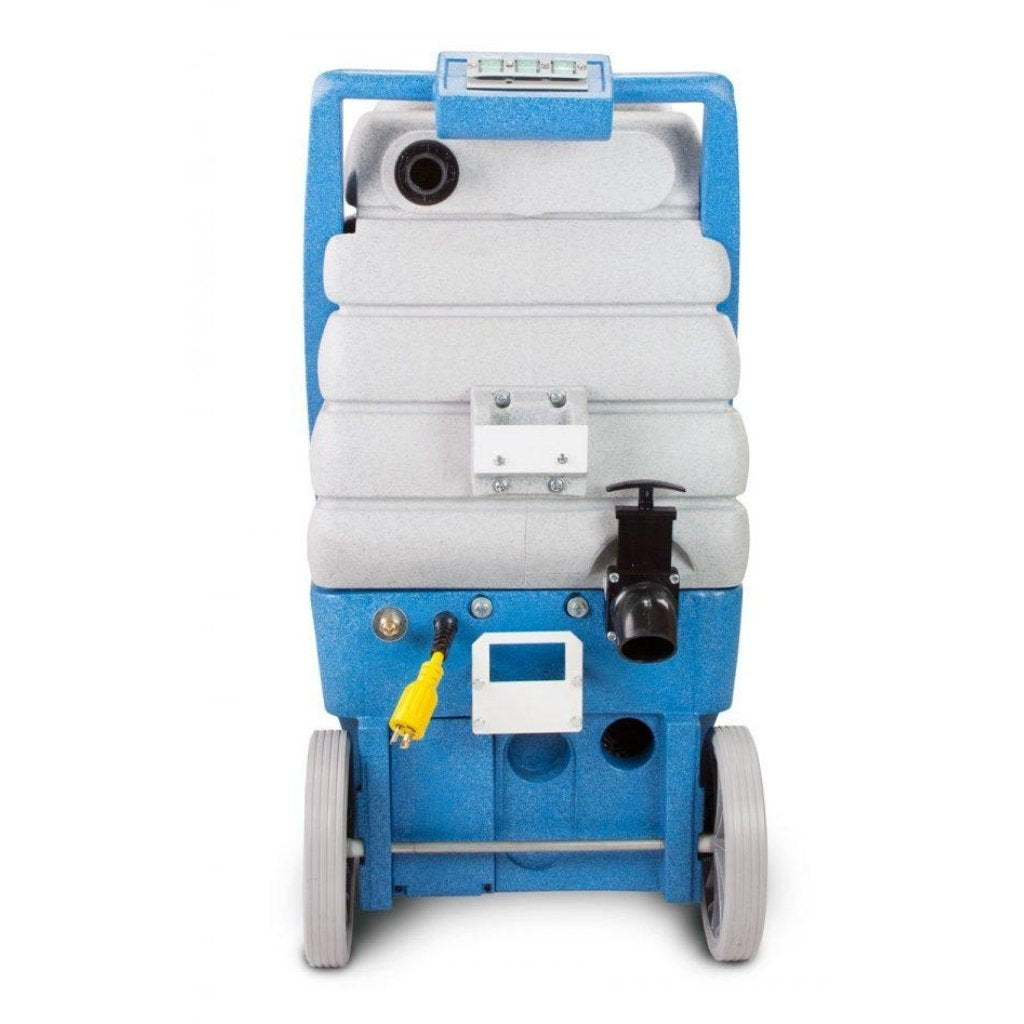 Back of 17 Gallon Galaxy Pro Commercial Carpet Extractor (220 PSI and Heat Ready)