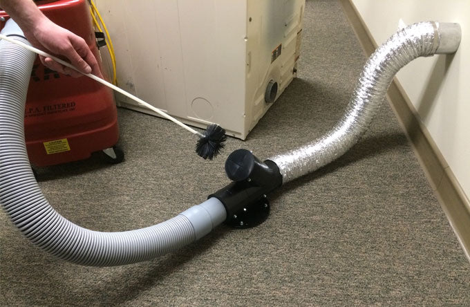 Dryer Vent Cleaning Equipment w/ Tool Rotary Brush Kit